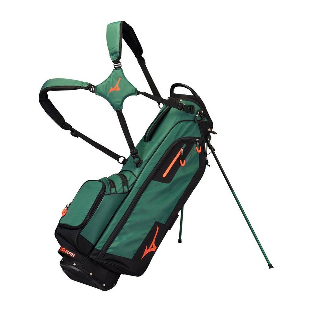 Mizuno Men's BR-D3 Stand Bag Green/Black (240226-SVL)